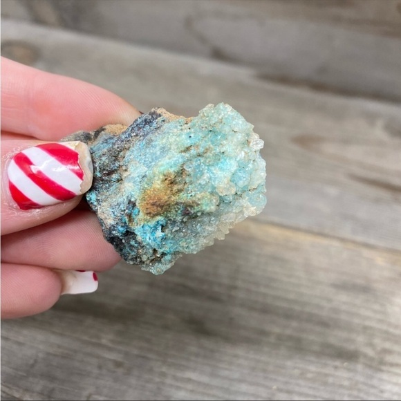 Raw Chrysocolla Pieces - Small x3 - Picture 5 of 7